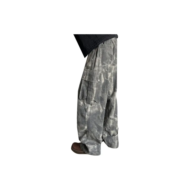 MLPR Casual Pants Unisex Tie Dye Camouflage-3