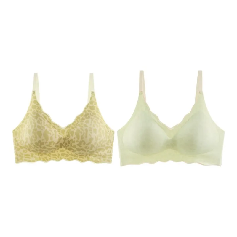 Vine Color Bra Women's Combo Set-9
