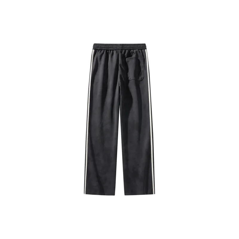 David Bakken Casual Pants Unisex Black-1