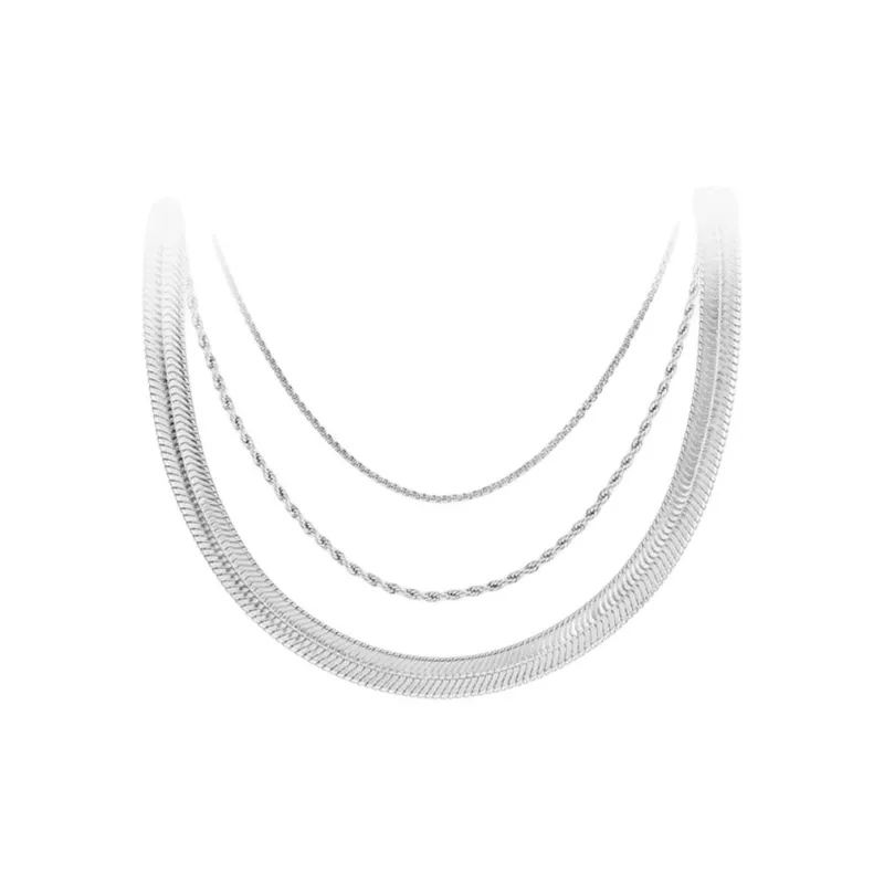 CALVIN KLEIN Steel Necklaces Women's Steel-1