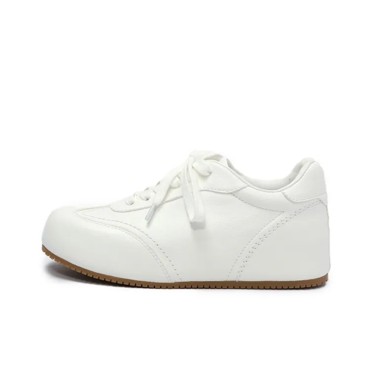 CORINNA DI MARSALA Slip-Resistant Low-Top Casual Shoes Women's Ecru-0