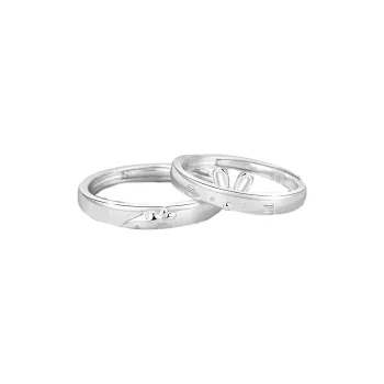 NUSQ Sterling Silver Rings Unisex