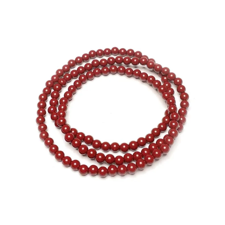 TANGSHU Cinnabar Jade Bracelets Unisex-5