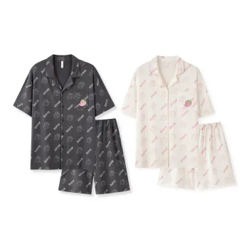 WANANNI Pajama Set Unisex Carbon Gray