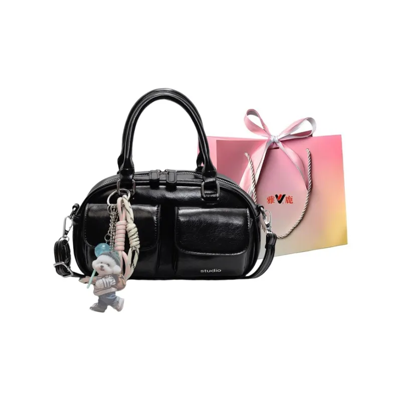 Yalu PU Handbag, Shoulder Bag, Crossbody Bag Regular Women's Pink/Coffee/Beige Gray/Ecru/Black-28
