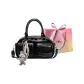 Black with Charm-Shopping Bag