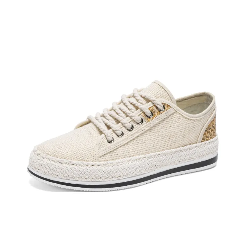 PLAY COBBLER Anti-Slip And Wear-Resistant Breathable Low-Top Canvas Shoes Men's-4