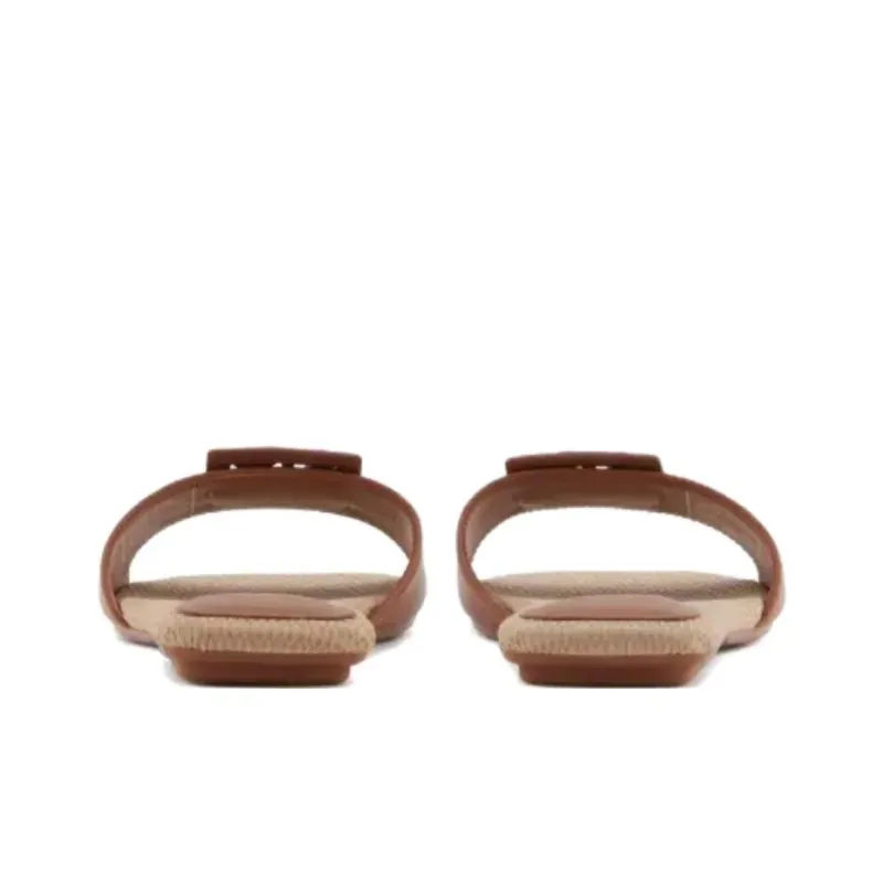 ARMANI EXCHANGEAE Slide Slippers Women's Brown-4