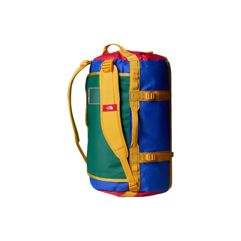 THE NORTH FACE BASE CAMP Recycled Polyester Travel Bag Men's Yellow & Blue & Red-1
