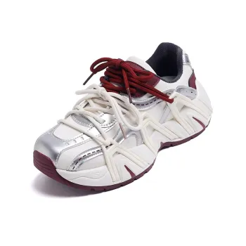 Turns By Turns Abrasion Resistant Lightweight Height Increasing Low Top Chunky Sneakers Women's