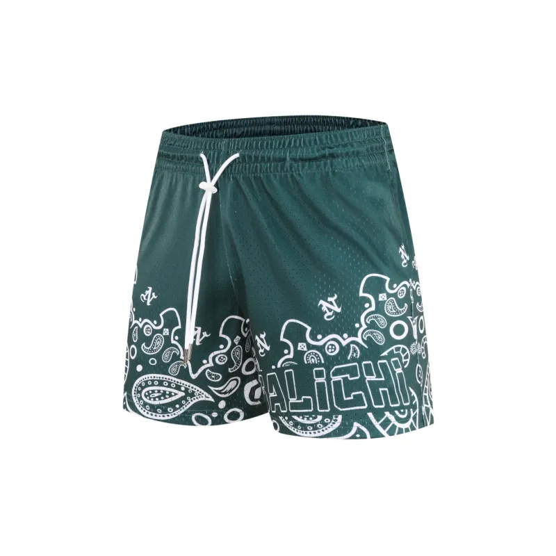 SALICHI Sports Shorts Unisex Green-1