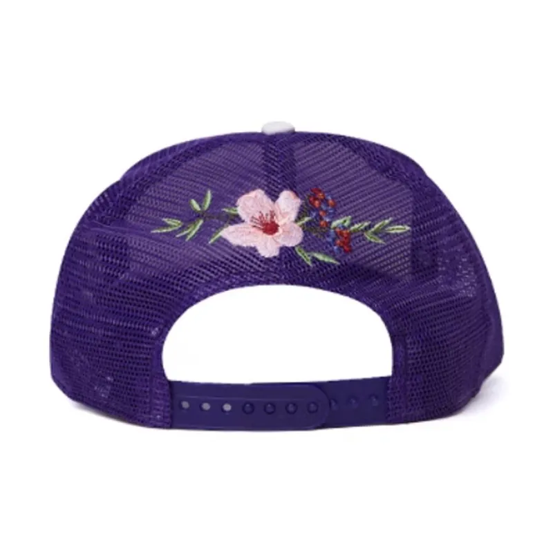 New Era Nylon Spandex Polyester Cotton Baseball Caps Unisex Purple-2