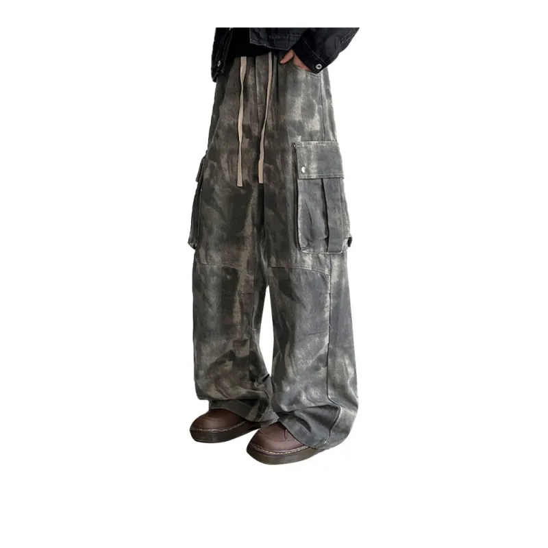 MLPR Casual Pants Unisex Tie Dye Camouflage-2