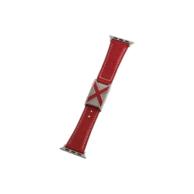 MSSM Watch Bands Apple Compatibility 210mm Genuine Leather Material-3