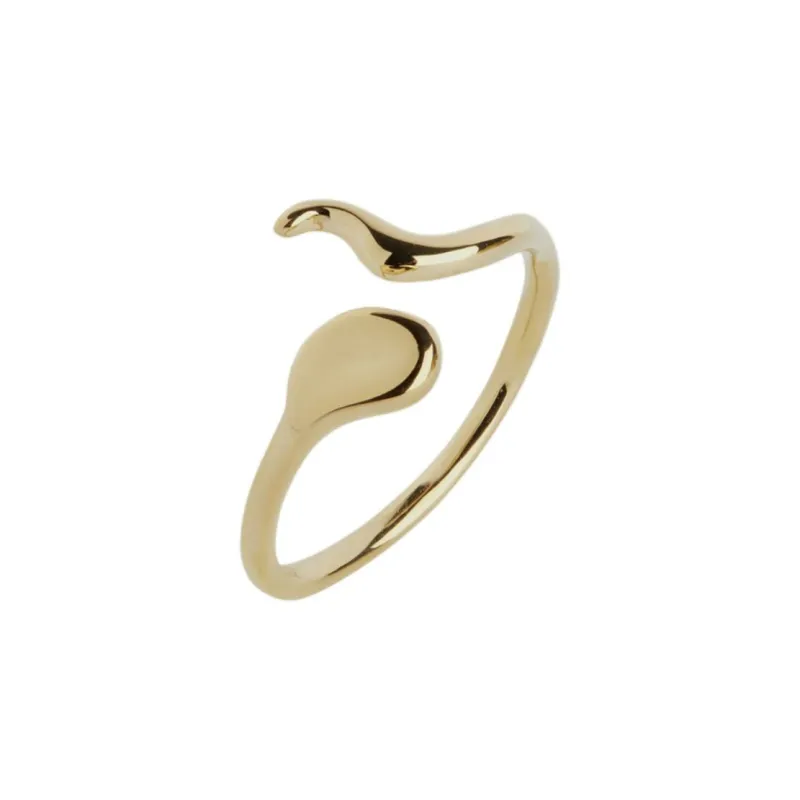 Maria Black Gold Plated Rings Women's Gold-0