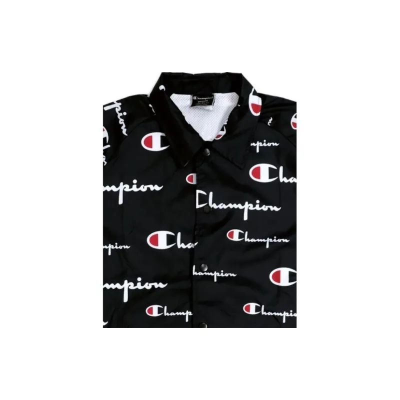 Champion Jacket US Version Unisex Black-2
