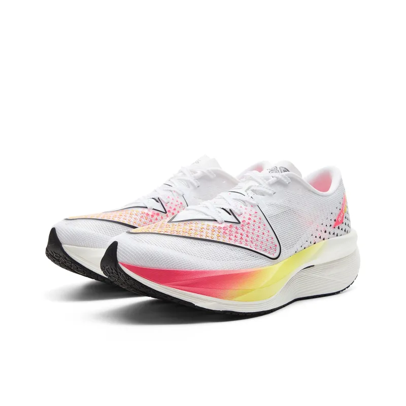 PEAK Cushioning, Slip Resistant, And Abrasion Resistant Low Top Casual Running Shoes Men's White Red-2