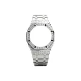GA-2100/2110 Diamond Star Baby's Breath Silver Unibody Watch Case Strap