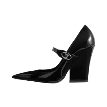 Valentino Chunky Heel High Heels Women's Black