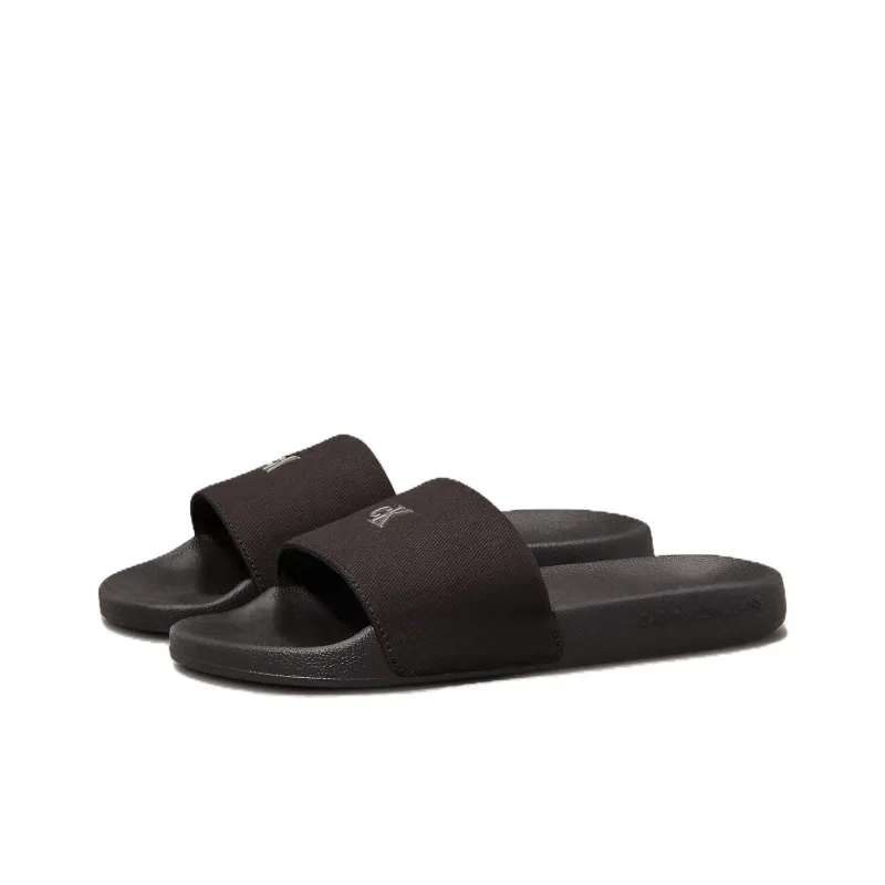 CKJ CALVIN KLEIN JEANS Slide Slippers Women's Black-2