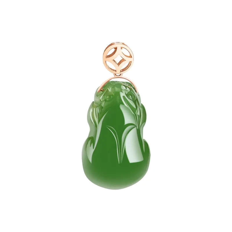 Royal Heaven's Choice Hetian Jade Pendants Jasper Unisex-5