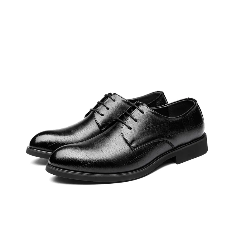 EGCHI Dress Shoes Men Low Top-1