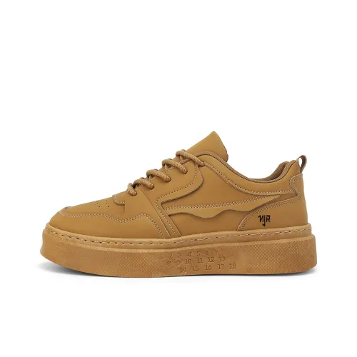 NANJIREN Anti Slip And Wear Resistant Height Increasing Low Top Skateboard Shoes Men's