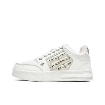 ESTEE GEEA Anti Slip And Wear Resistant Lightweight Height Increasing Low Top Skateboard Shoes Unisex White