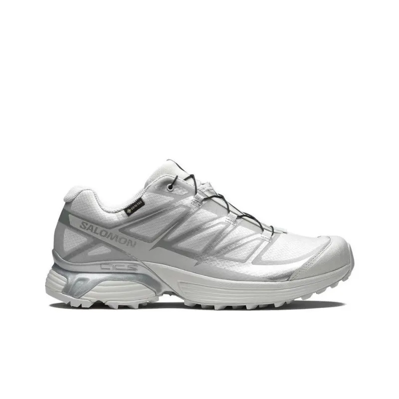 SALOMON XT Pathway Anti Slip Wear Resistant Low Top Casual Trail Running Marathon Running Shoes Men's White-1
