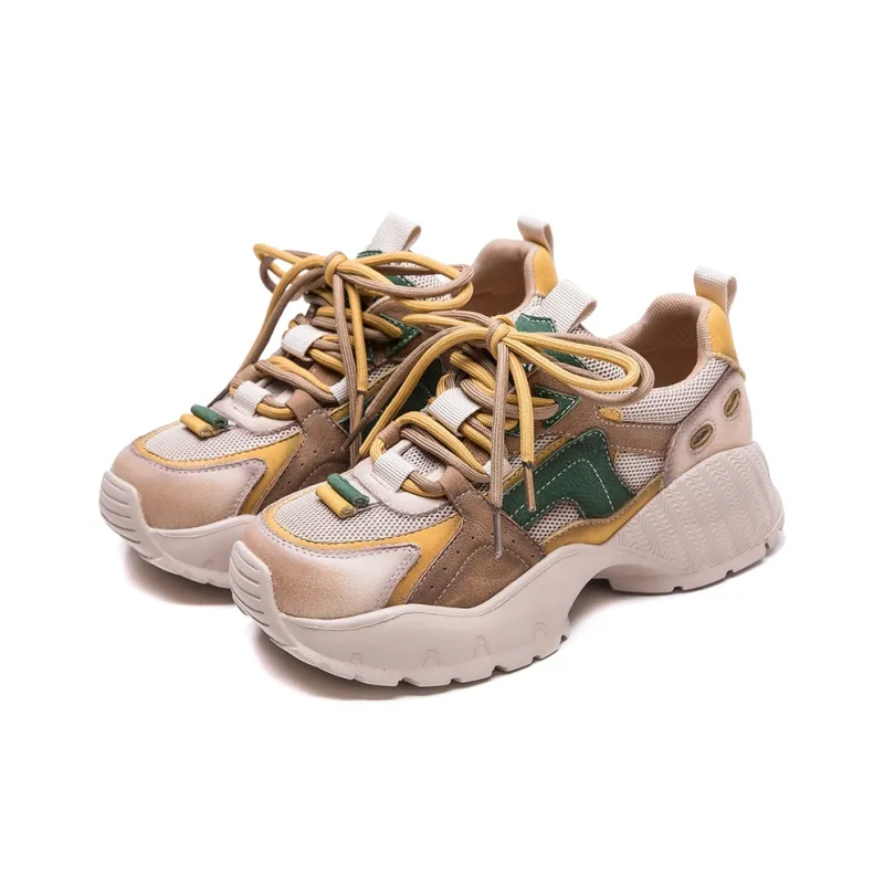 Jay Breathable Low-Top Chunky Sneakers Women's-6