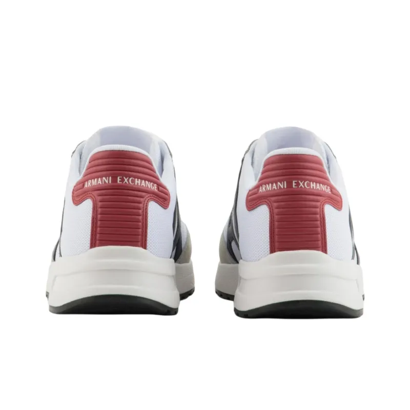 ARMANI EXCHANGEAE Low Top Casual Shoes Men's White-4