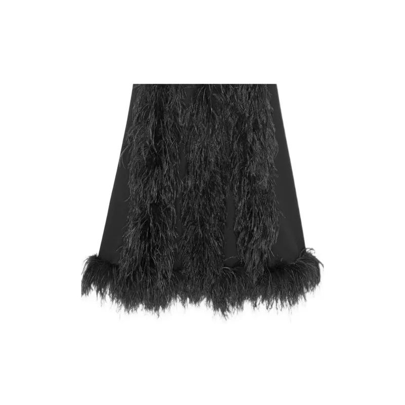 SAINT LAURENT SS22 Sleeveless Dress Women's Black-4
