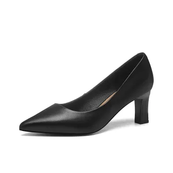 Golden Silk Rabbit High Heels Women's