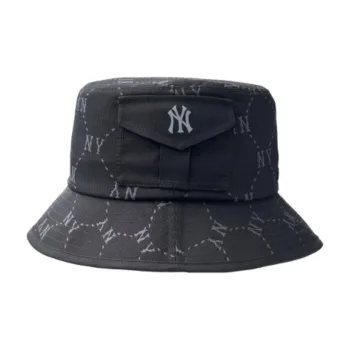 MLB Polyester Bucket Hats Unisex Black