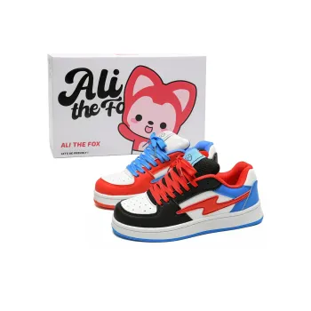 ALI THE FOX Anti Slip Wear Resistant Lightweight Breathable Low Top Skateboard Shoes Unisex