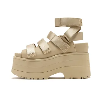UGG GoldenRise Platform Sandals Mustard Seed Women's