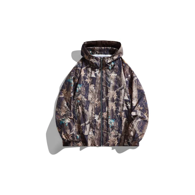 Jeep Windproof Camouflage Windbreaker Jacket Unisex-2