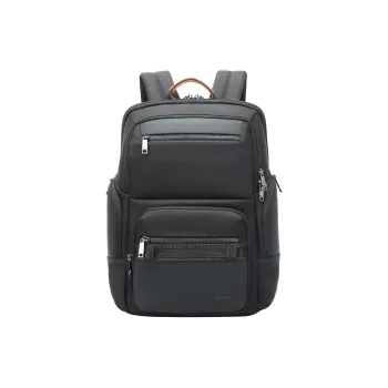 BOPAI Fabric Backpack Regular Men's Black/Black Red