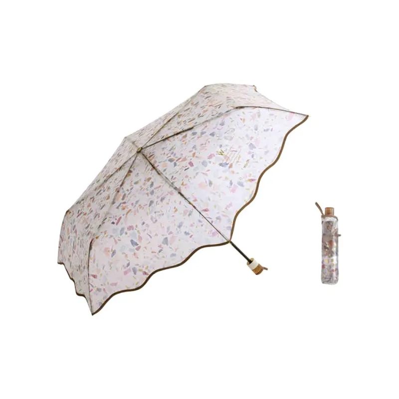 WPC. Umbrellas Orange/Blue/Pink/Brown 56*95cm-3
