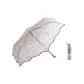 Gravel Jumping Gold Transparent Umbrella Mini Brown