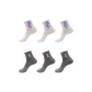 3 Light Gray & 3 Dark Gray