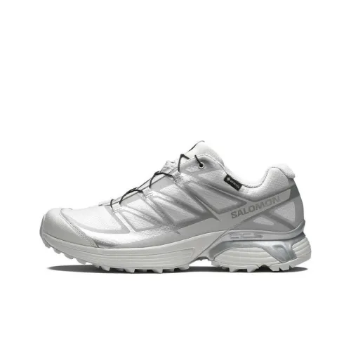 SALOMON XT Pathway Anti Slip Wear Resistant Low Top Casual Trail Running Marathon Running Chaussures Men's White