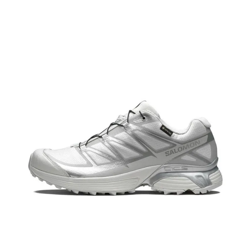 SALOMON XT Pathway Anti Slip Wear Resistant Low Top Casual Trail Running Marathon Running Shoes Men's White-0