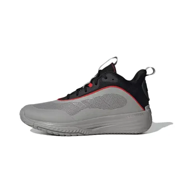 Adidas OWN THE GAME 3 Anti-Slip Wear-Resistant Mid-Top Basketball Shoes Men's Gray Black