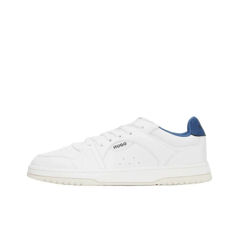 HUGO BOSS Low Top Skateboard Shoes Men's White-0