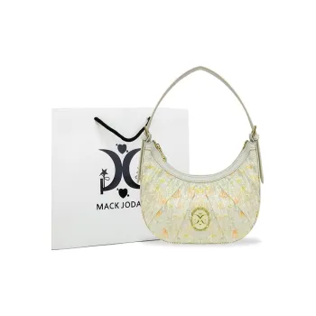 MACK JODAER Microfiber Synthetic Leather Handbag Regular Women's Narcissus Orange