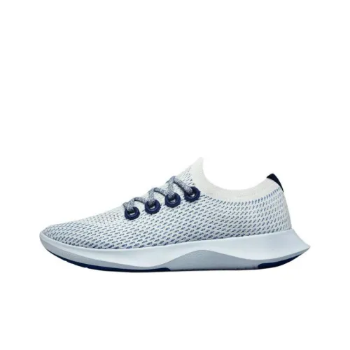 Allbirds Tree Dasher Low Top Casual Shoes Women's Electric Blue