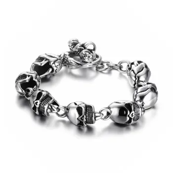 IDEE CREATIVE IDEA FOR YOU 925 Sterling Silver Bracelets Men's