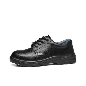Strongman Abrasion Resistant Slip Resistant Low Top Outdoor Shoes Unisex Black
