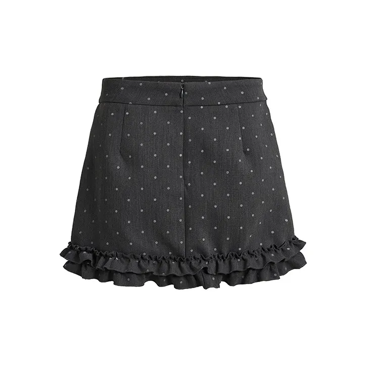 AURORA MUSE Casual Short Skirts Women's Blue-5